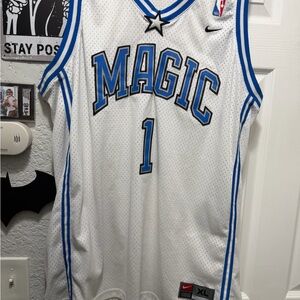 Vintage Nike Orlando Magic Tracy McGrady Basketball Jersey